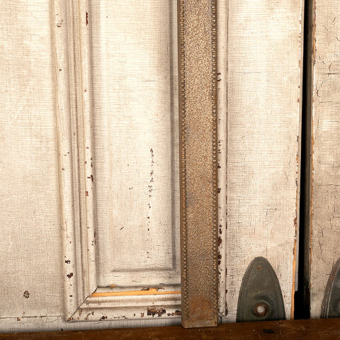 #44272 Salvaged Antique Cast Iron Fireplace Surround image 6