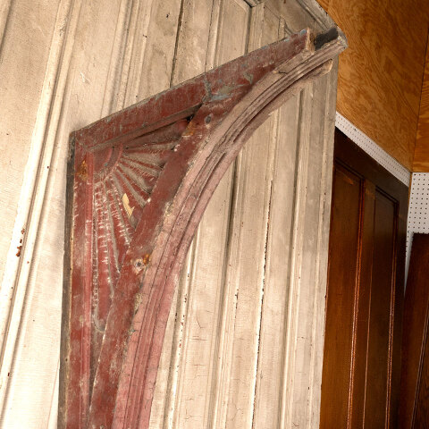 #44294 Salvaged Antique Wood Porch Corbel Bracket image 3