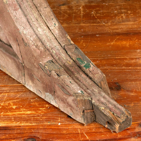 #44294 Salvaged Antique Wood Porch Corbel Bracket image 6