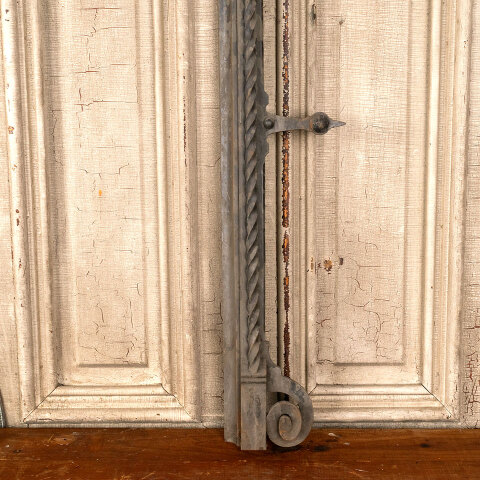 #44363 Antique Wrought Iron Fireplace Surround image 3