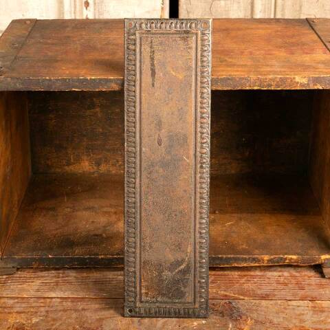 #44506 Antique Egg & Dart Door Push Plate Hardware image 2