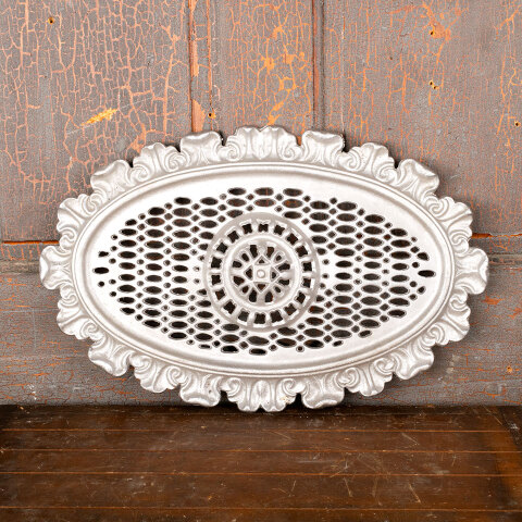 #44788 Ornate Cast Aluminum Oval House Vent image 6