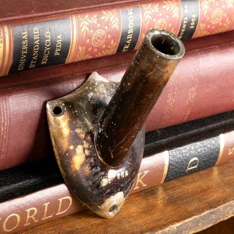 #44904 Antique Dettra Metal Classroom Flag Holder image 7