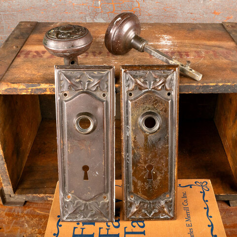 #44918 Antique Penn Gerard Door Hardware Set image 6