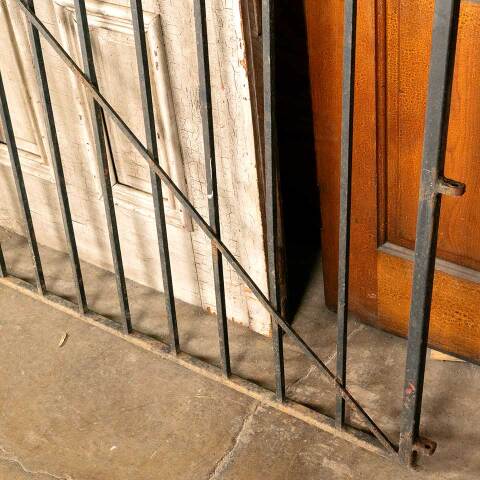 #45128 Vintage Wrought Iron Driveway Gates image 6