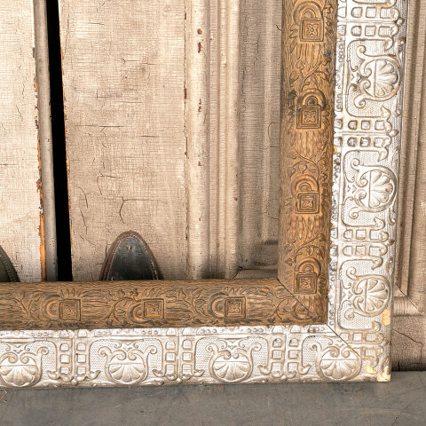 #45230 Ornate Antique Wood Picture Frame image 4