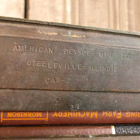 #45275 Antique Brass Entry Door Mail Slot Hardware image 5