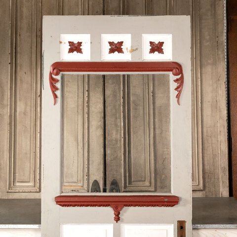 #45323 34x81 Salvaged Victorian Half Lite Entry Door image 2