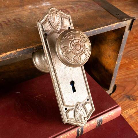 #45348 Antique Penn Hardware Door Hardware Set image 3