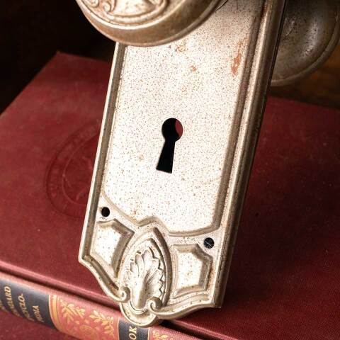 #45348 Antique Penn Hardware Door Hardware Set image 4