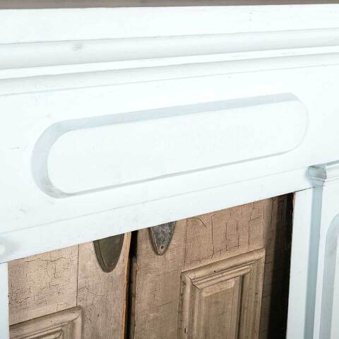 #45378 Salvaged Antique Wood Fireplace Mantel image 5