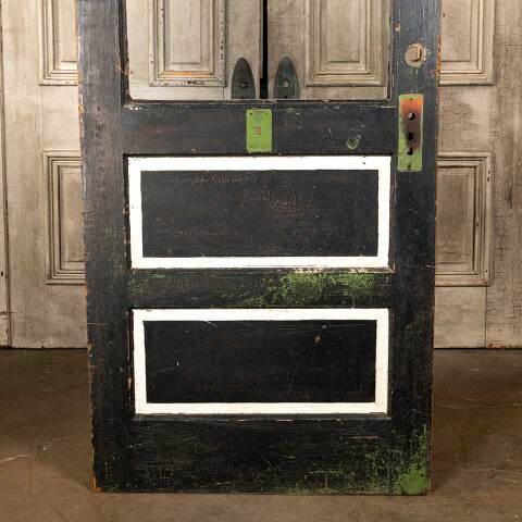 #45626 34x83 Salvaged Antique Half Lite Entry Door image 6