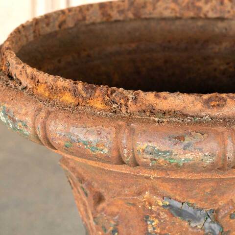 #45653 Salvaged Antique Cast Iron Street Lamp Part image 2