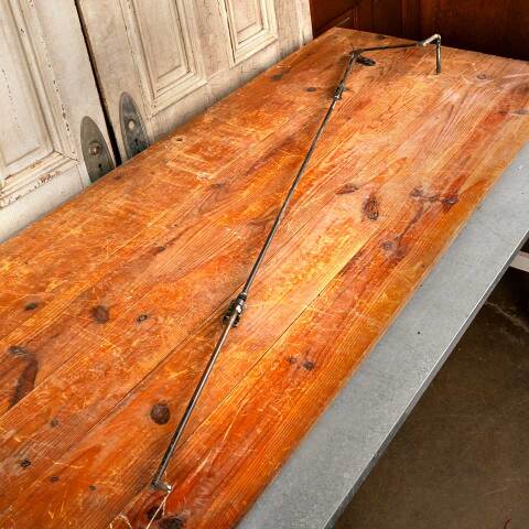 #45655 Salvaged Antique Transom Window Operator image 2