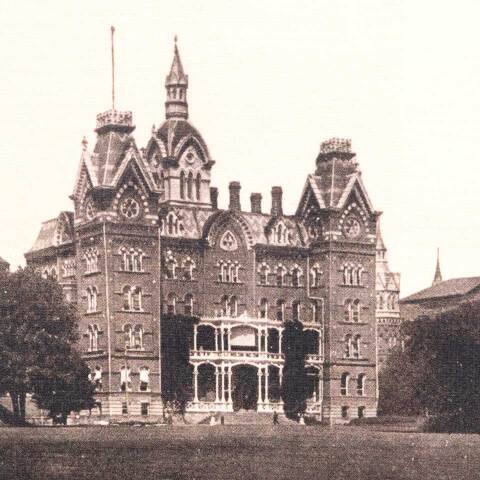 #45670 Ohio State Hospital for Insane Postcard image 3