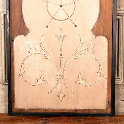 #45676 Antique Architectural Ornament Wall Hanging image 3