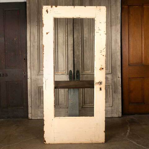 #45771 36x79 Antique Full View Oak Entry Door image 5