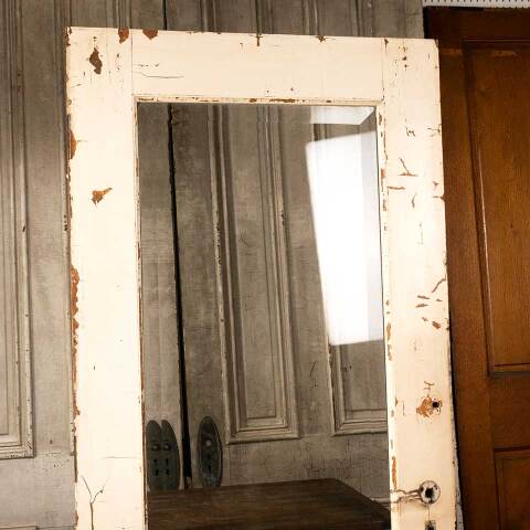 #45771 36x79 Antique Full View Oak Entry Door image 6