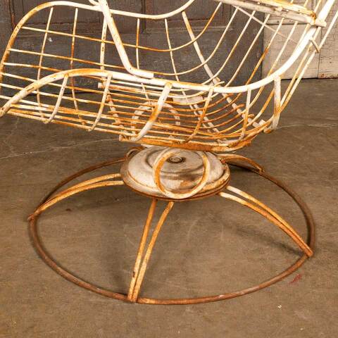 #45777 Vintage Homecrest Metal Wire Patio Chair image 4