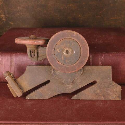 #45844 Antique Pocket Door Roller Hardware image 2