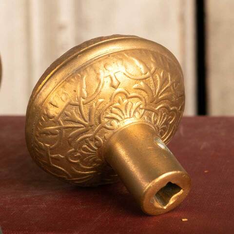 #45882 Antique Mallory Wheeler Victorian Doorknobs image 6