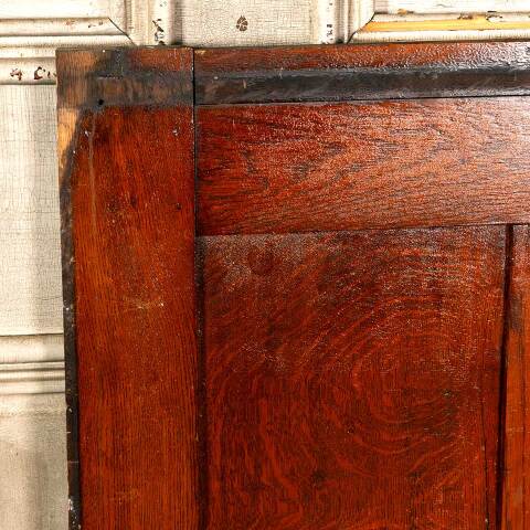 #45932 Salvaged Antique Oak Wood Wall Panel image 4