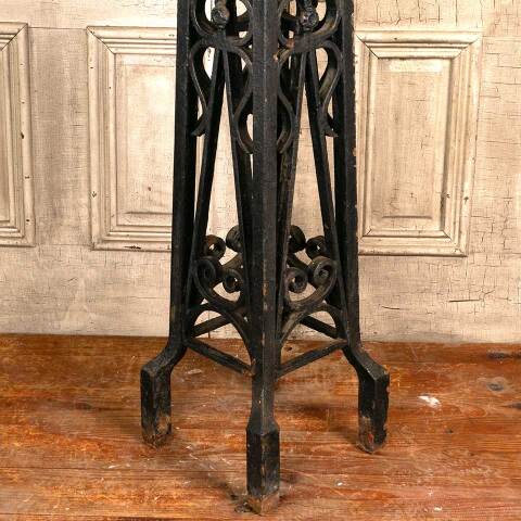 #45976 Antique Wrought Iron Exterior Lamp Base image 4