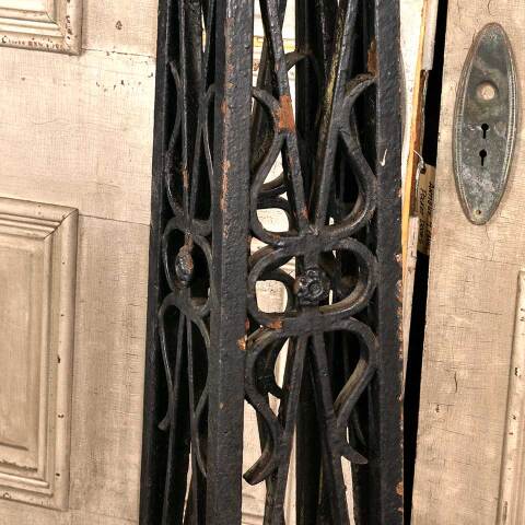 #45976 Antique Wrought Iron Exterior Lamp Base image 3