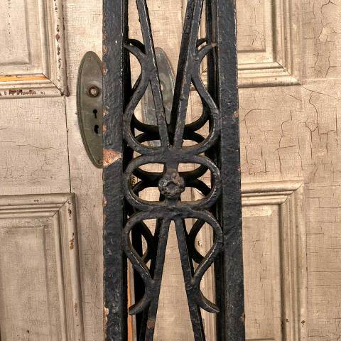 #45976 Antique Wrought Iron Exterior Lamp Base image 8