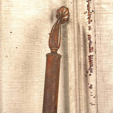 #45980 Antique Brass Door Handle Pull Hardware image 2