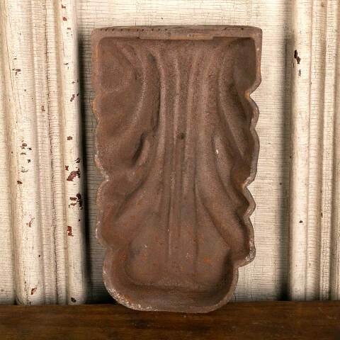 #45995 Antique Cast Iron Acanthus Leaf Ornament image 8