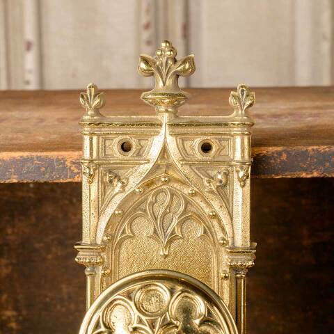 #46018 Reproduction Brass Corbin Door Hardware Set image 4