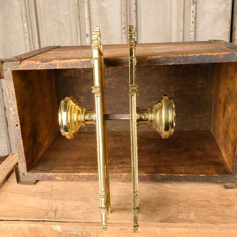 #46018 Reproduction Brass Corbin Door Hardware Set image 7