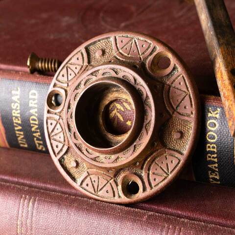 #46026 Antique Nimick & Brittan Doorknob Hardware image 6