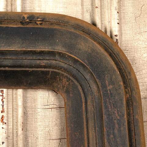 #46045 Salvaged Antique Cast Iron Fireplace Surround image 4