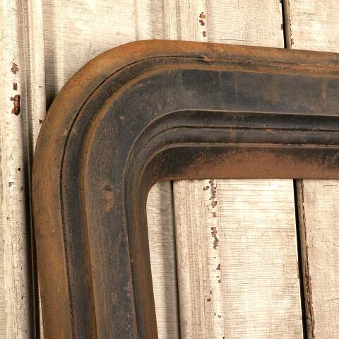 #46045 Salvaged Antique Cast Iron Fireplace Surround image 2