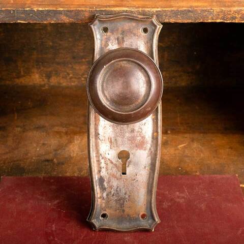 #46144 Antique Arts & Crafts Door Hardware Set image 3