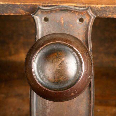 #46144 Antique Arts & Crafts Door Hardware Set image 5