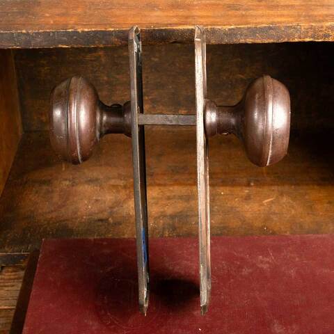 #46144 Antique Arts & Crafts Door Hardware Set image 6