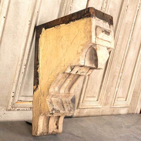 #46174 Antique Wood House Corbel Bracket image 2