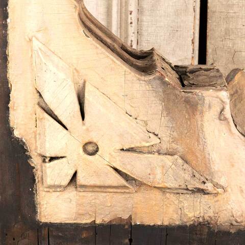 #46174 Antique Wood House Corbel Bracket image 6