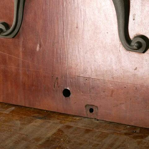 #46272 Antique Wood & Metal Foundry Mold Pattern image 6