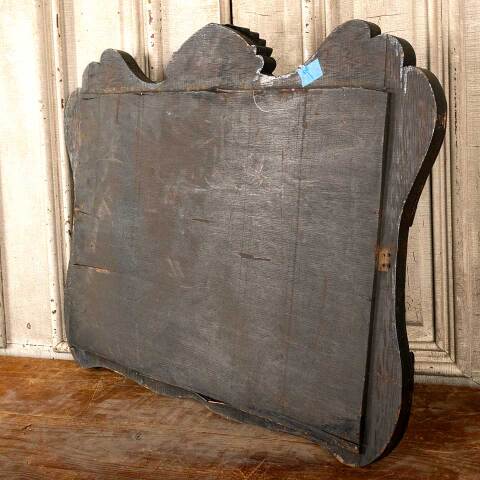 #46282 Antique Beveled Glass Mirror in Wood Frame image 8