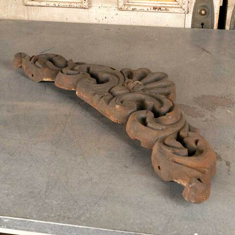 #46303 Salvaged Antique Cast Iron Building Ornament image 7