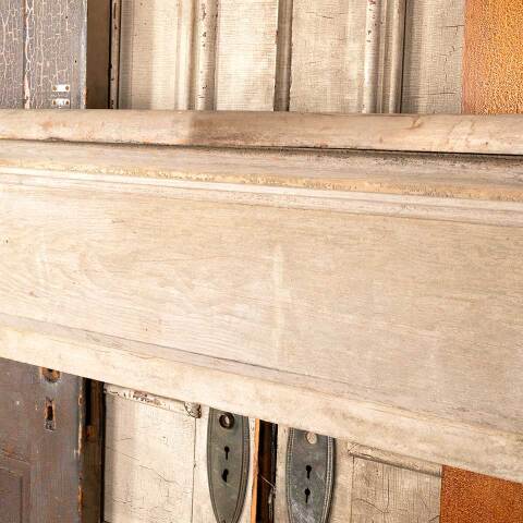#46354 Salvaged Antique Wood Fireplace Mantel image 5