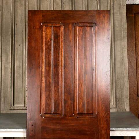 #46356 Antique Victorian 4 Panel Interior Wood Door image 2