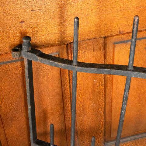 #46359 Salvaged Antique Wrought Iron Garden Gate image 5