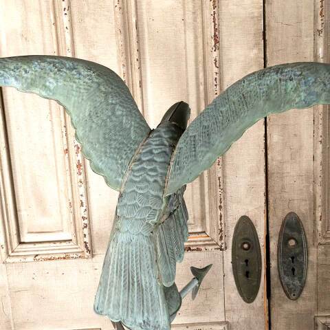 #46407 Antique Copper American Eagle Weathervane image 6