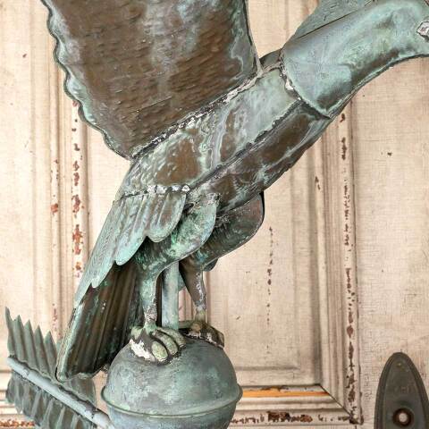 #46407 Antique Copper American Eagle Weathervane image 7