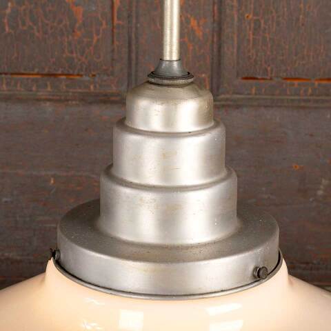 #46433 Salvaged Antique Art Deco Pendant Light image 3